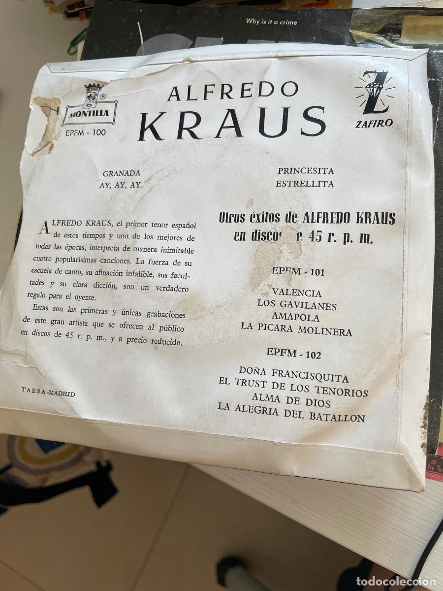Discos de vinilo: Alfredo kraus granada single - Foto 2