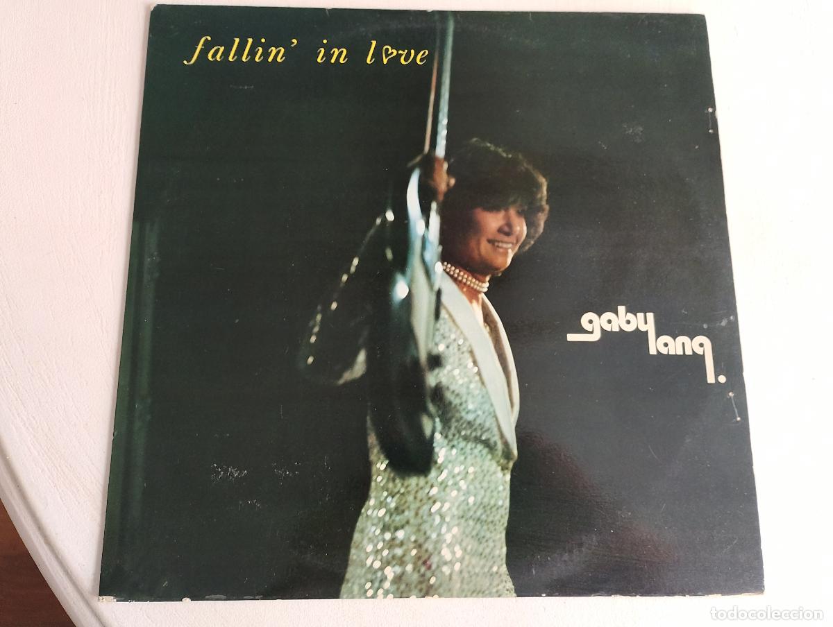 Discos de vinilo: Gaby Lang &ndash; Fallin' In Love, ed espa&ntilde;ola,1979 Rock, Pop