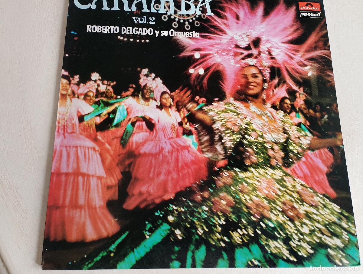 Discos de vinilo: Roberto Delgado & His Orchestra &ndash; Caramba Vol. 2, ed espa&ntilde;ola, 1982, Jazz, Latin.Samba