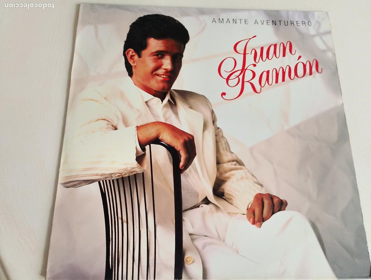 Discos de vinilo: Juan Ram&oacute;n &ndash; Amante Aventurero, ed espa&ntilde;ola 1989 Latin, Pop
