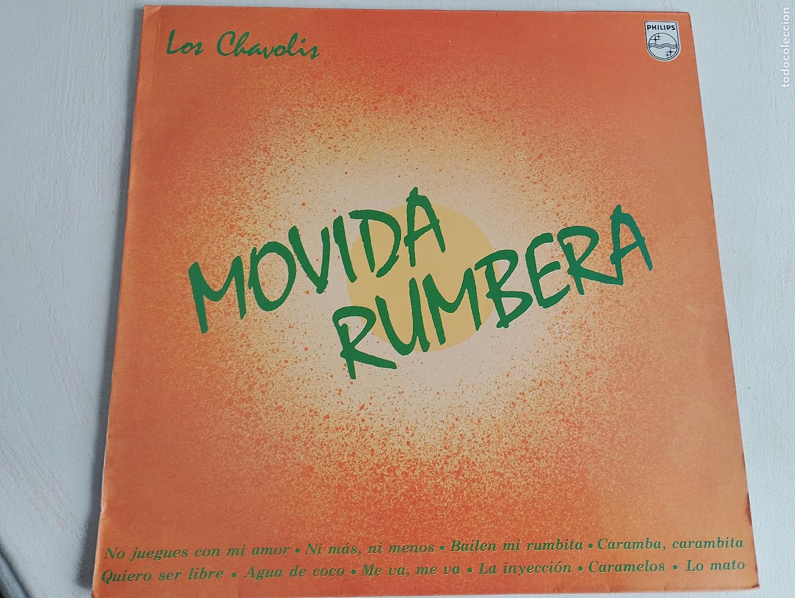 Discos de vinilo: Los Chavolis &ndash; Movida Rumbera, 1985, Latin, rumba