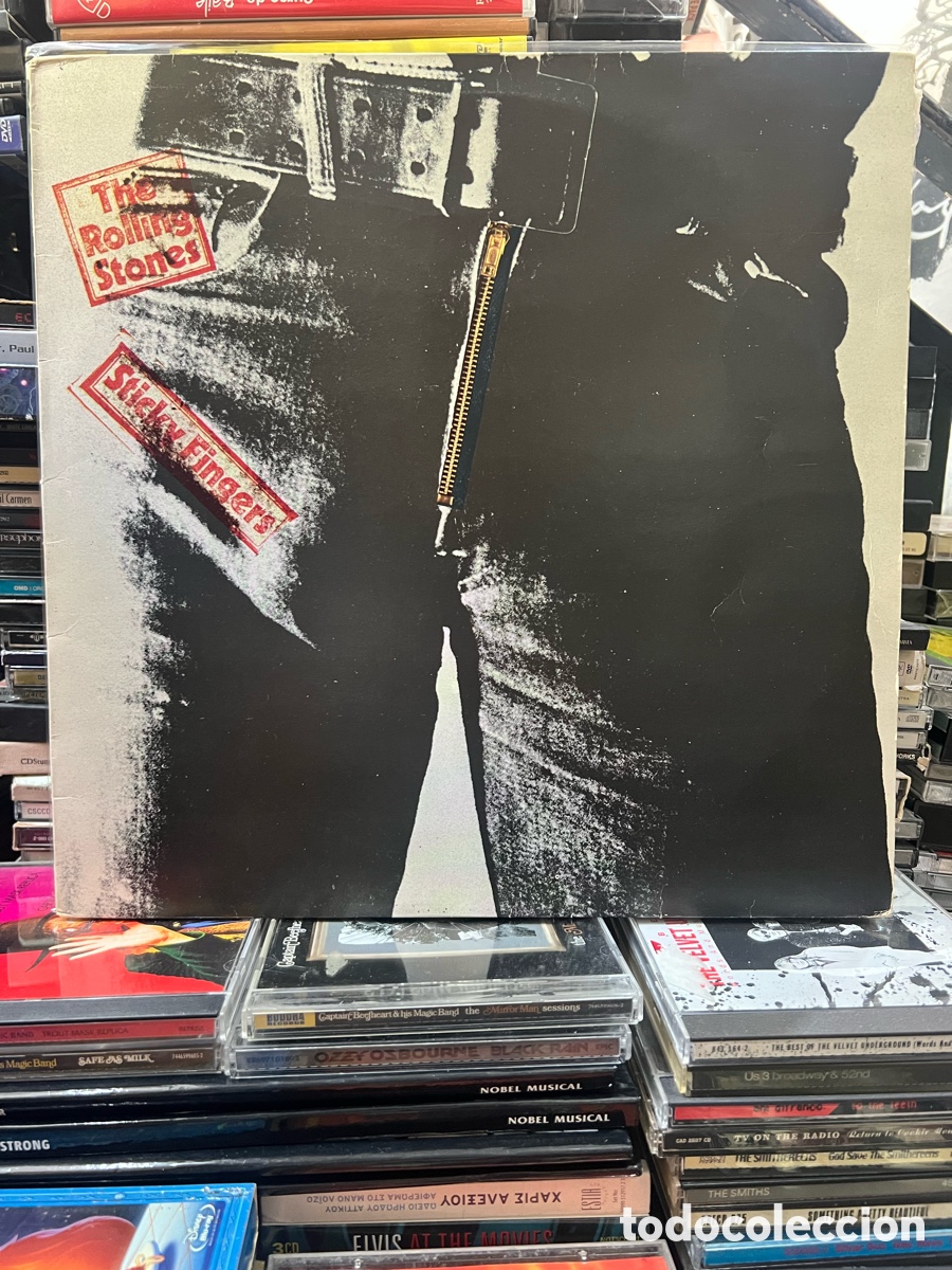 Discos de vinilo: The rolling stones Sticky fingers