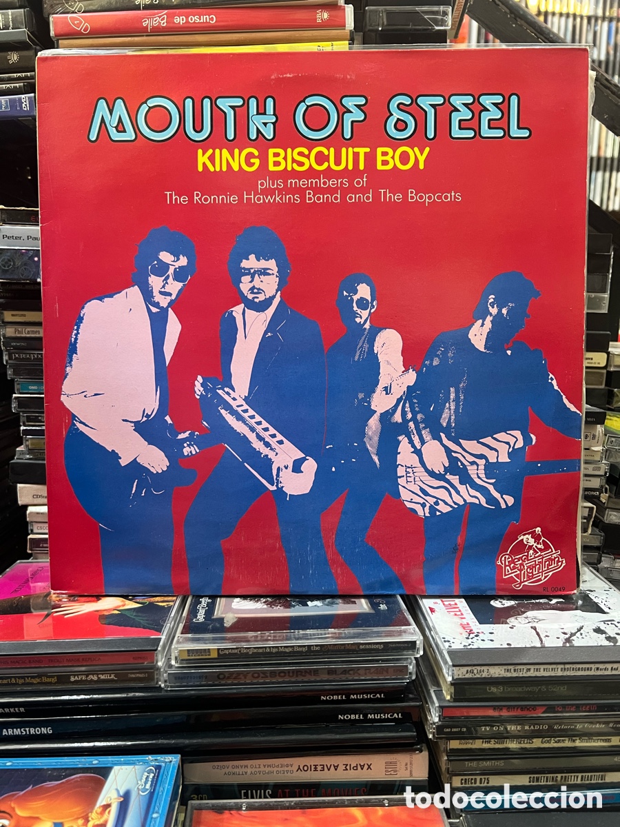 Discos de vinilo: Mouth of steel King biscuit boy