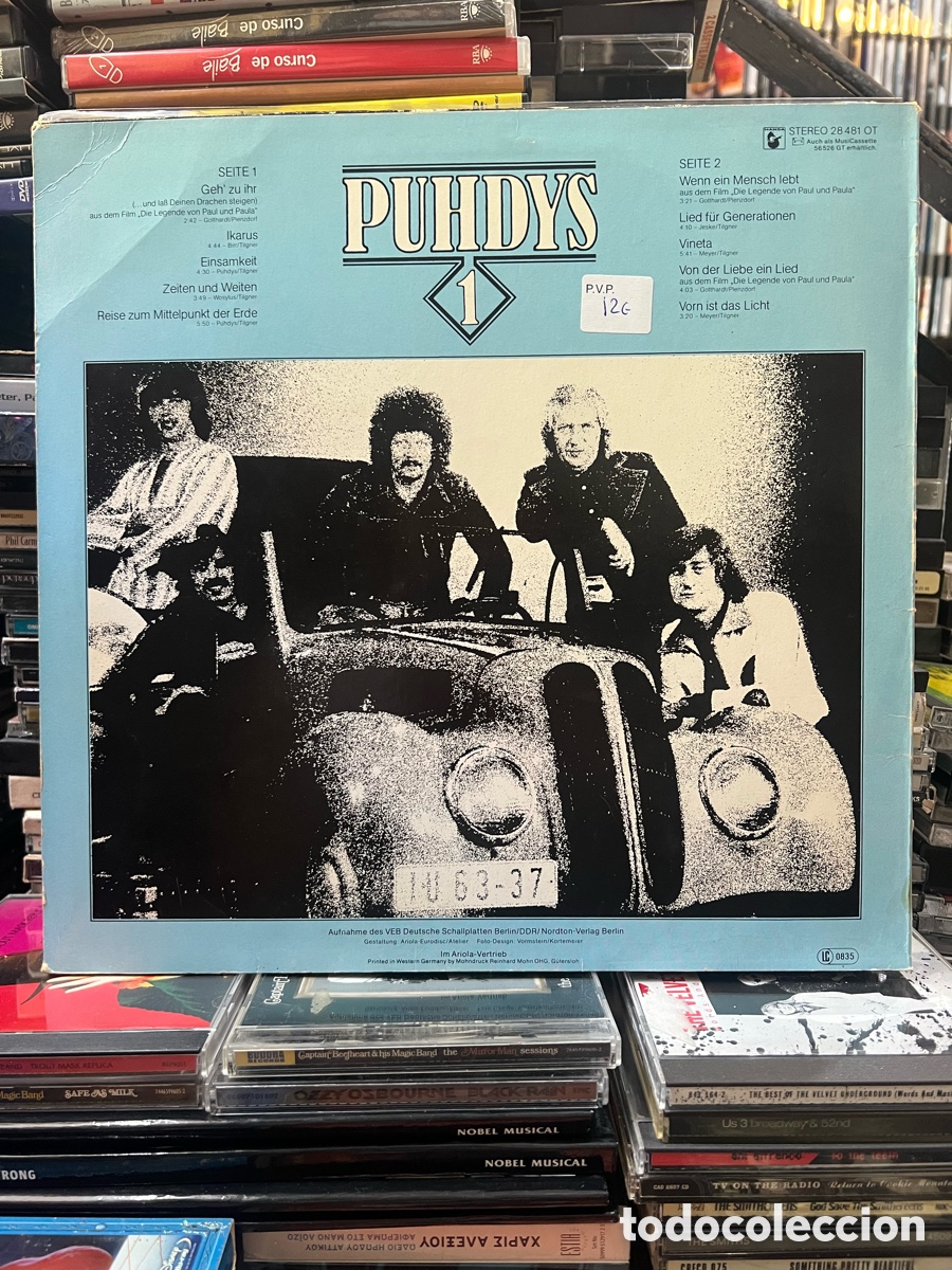 Discos de vinilo: Puhdys 1 Alemanes Lp - Foto 2