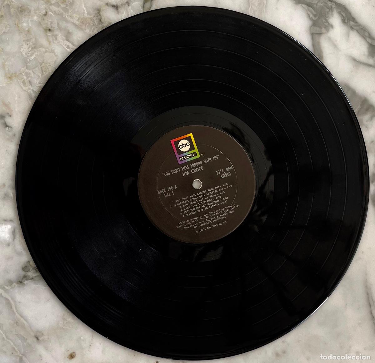 Discos de vinilo: JIM CROCE. YOU DON&acute;T MESS AROUND WITH JIM. SOLO VINILO USA 1972