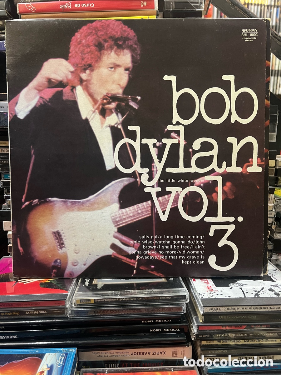 Discos de vinilo: Bob Dylan Vol. 3 The Little white wonder