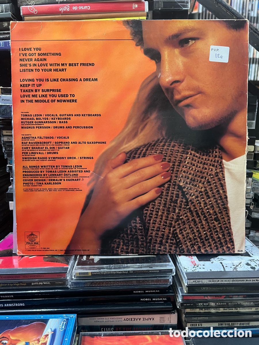 Discos de vinilo: Tomas Ledin The human touch - Foto 2