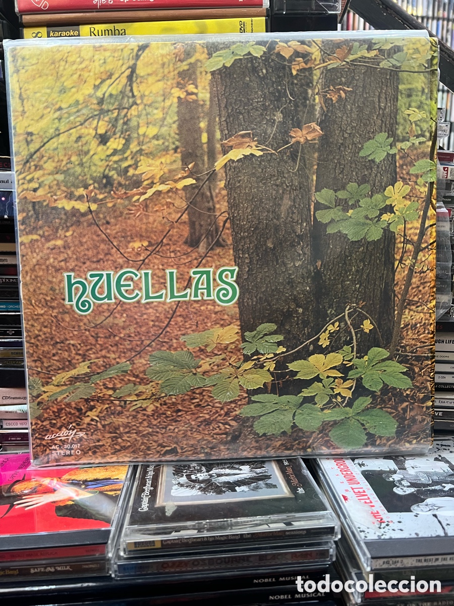 Discos de vinilo: Huellas producido Manolo D&iacute;az