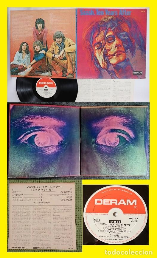 Discos de vinil: TEN YEARS AFTER / SSSSH 1969 !! PSYCH BLUES...RARA SUPER SOLIDA 1&ordf; EDIC ORG JAPAN DERAM !! EXC