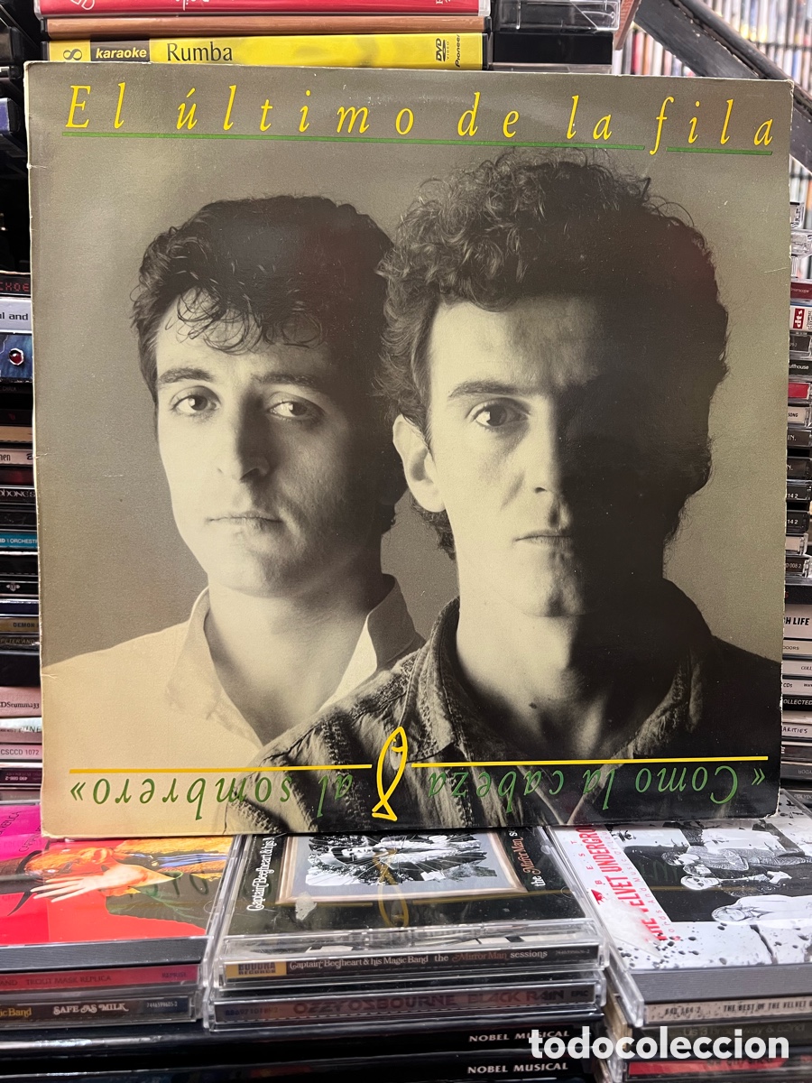 Discos de vinilo: El &uacute;ltimo de la fila Como la cabeza al sombrero