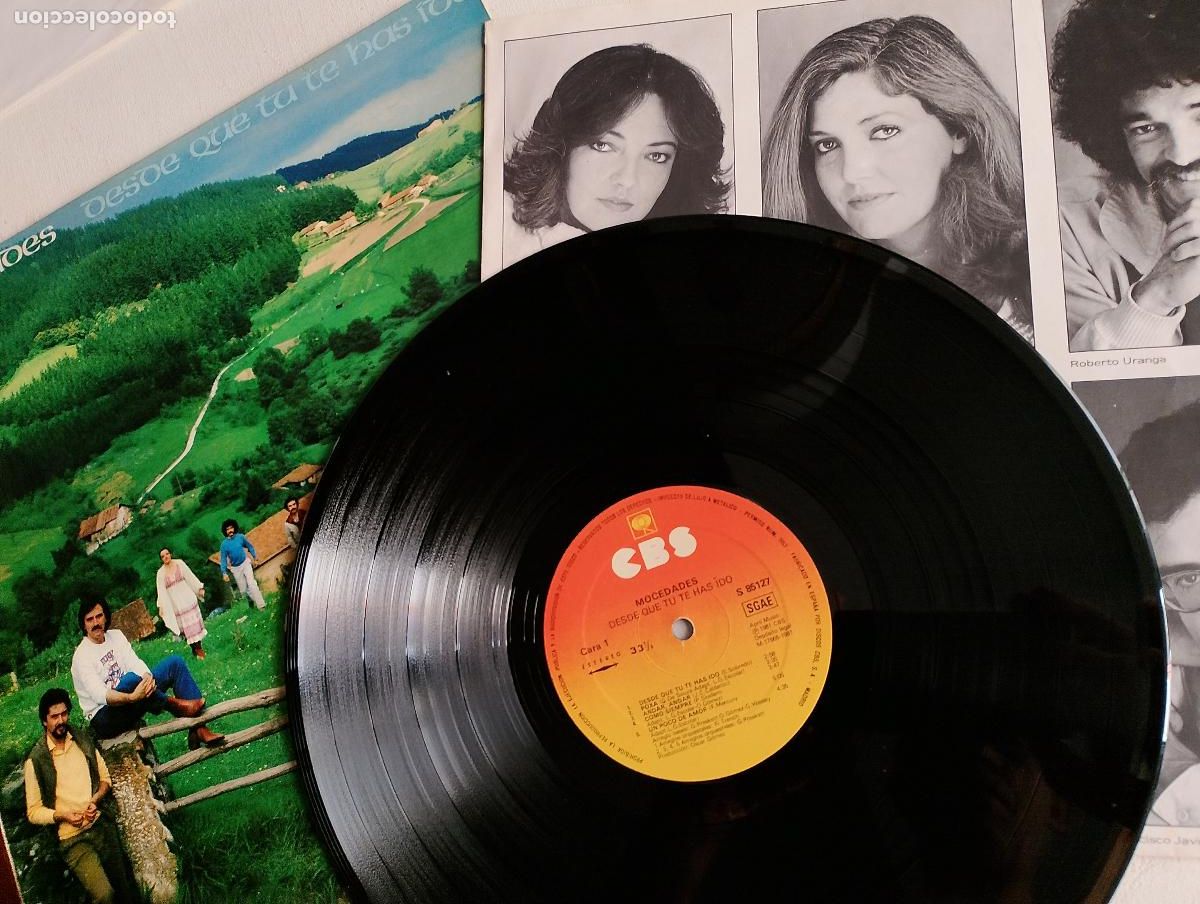 Discos de vinilo: Mocedades &ndash; Desde Que Tu Te Has Ido, 1981 - Foto 3