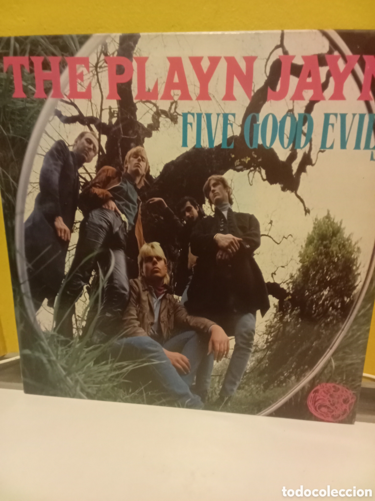 Discos de vinilo: THE PLAYN JAYN &rdquo; Five Good Evil &rdquo; 1985 .Garage .Grabado en Londres