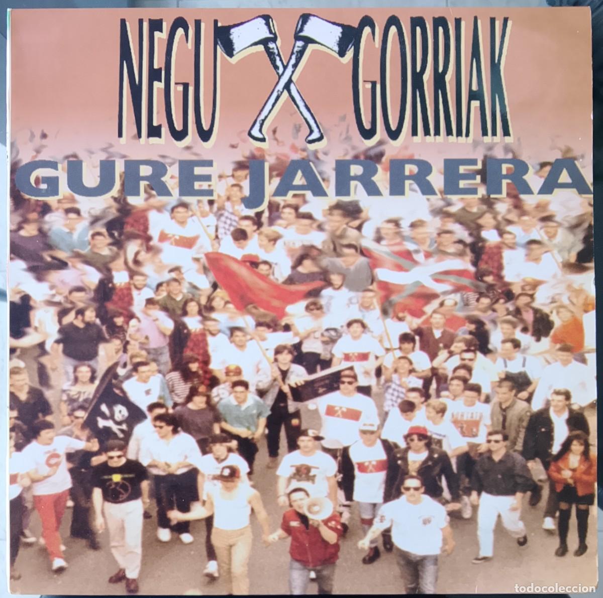 Discos de vinilo: Negu Gorriak. Gure jarrera. Vinilo LP.