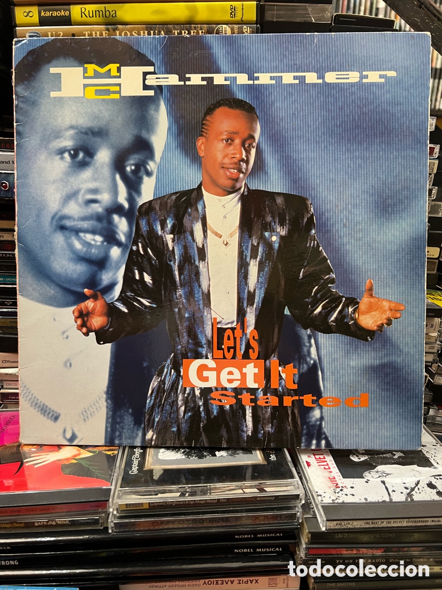 Discos de vinil: M. C. Hammer Let&rsquo;s get it started