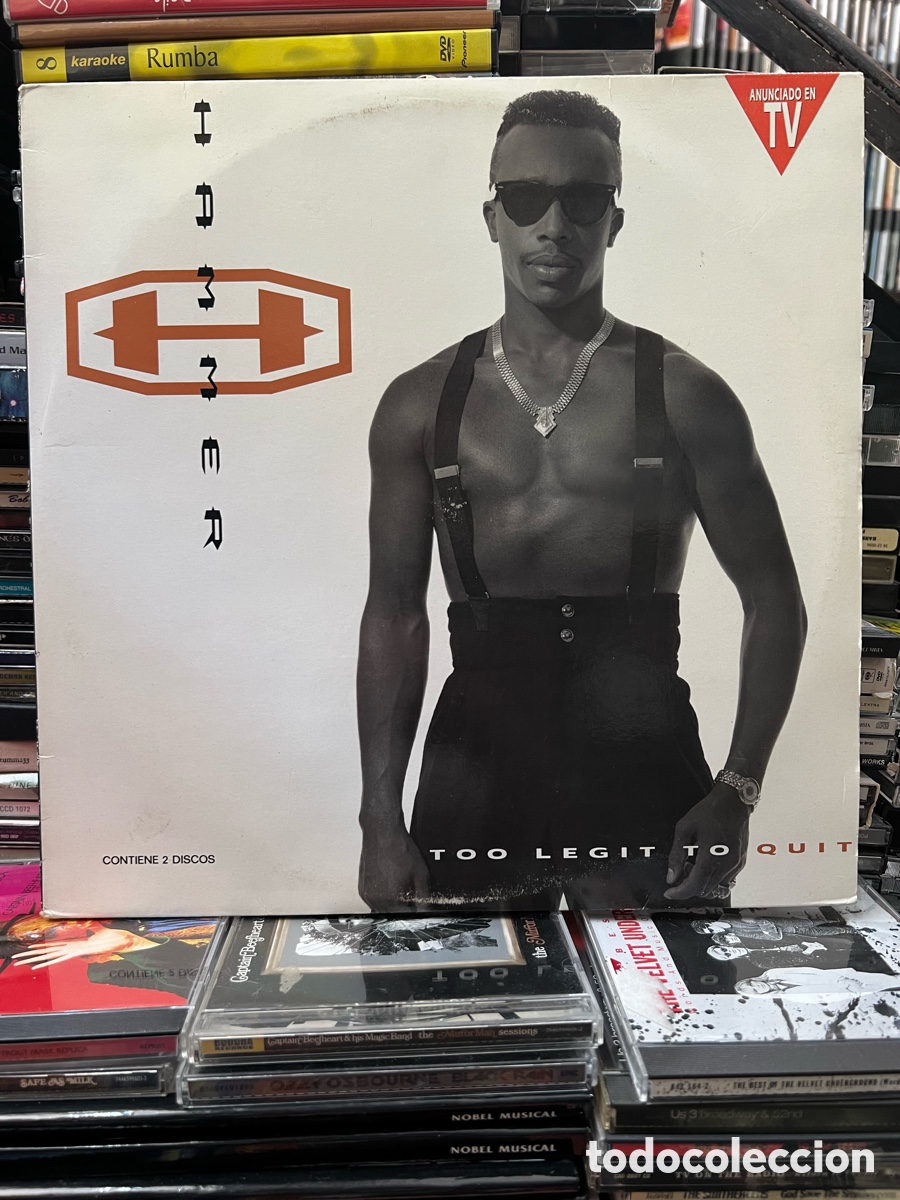 Discos de vinil: Hammer Too legit to quit