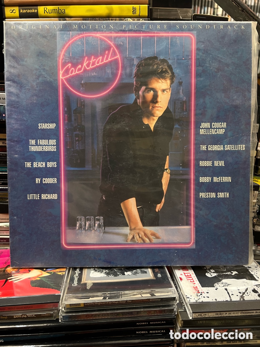 Discos de vinilo: Cocktail Tom Cruise Banda sonora original