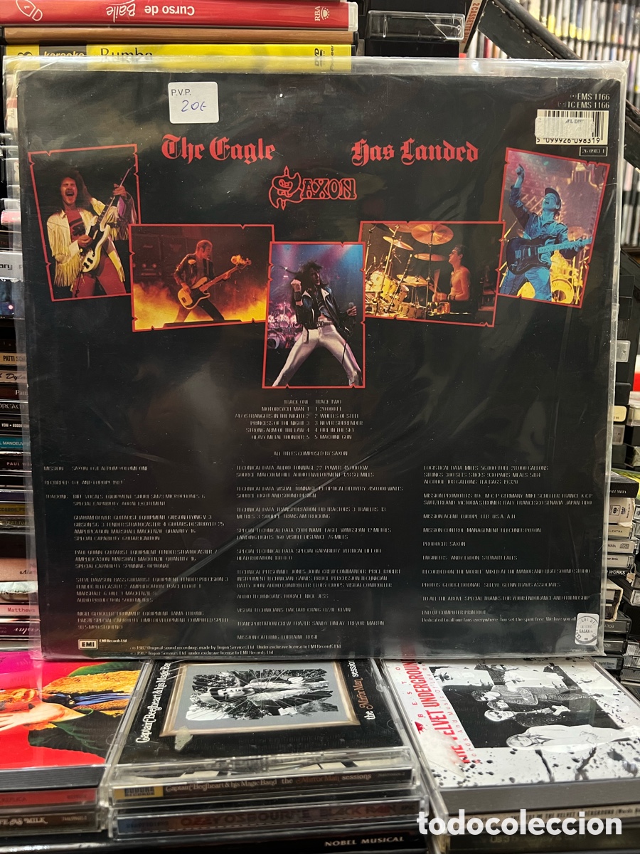 Discos de vinilo: Saxon The eagle has landed - Foto 2