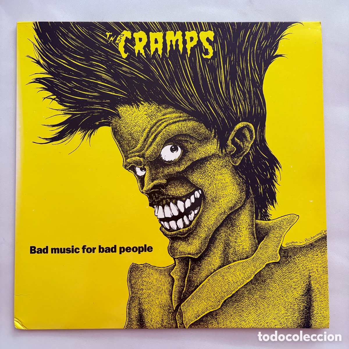 Discos de vinilo: lp The Cramps &ndash; Bad Music For Bad People vinilo rojo del 2014