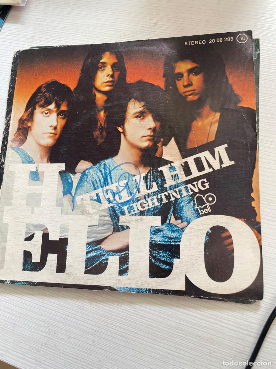 Discos de vinilo: Hello tell him single