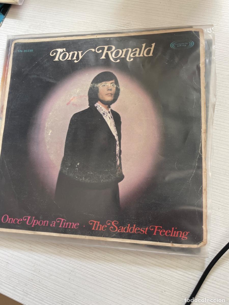 Discos de vinilo: Tony ronald once upon a time single