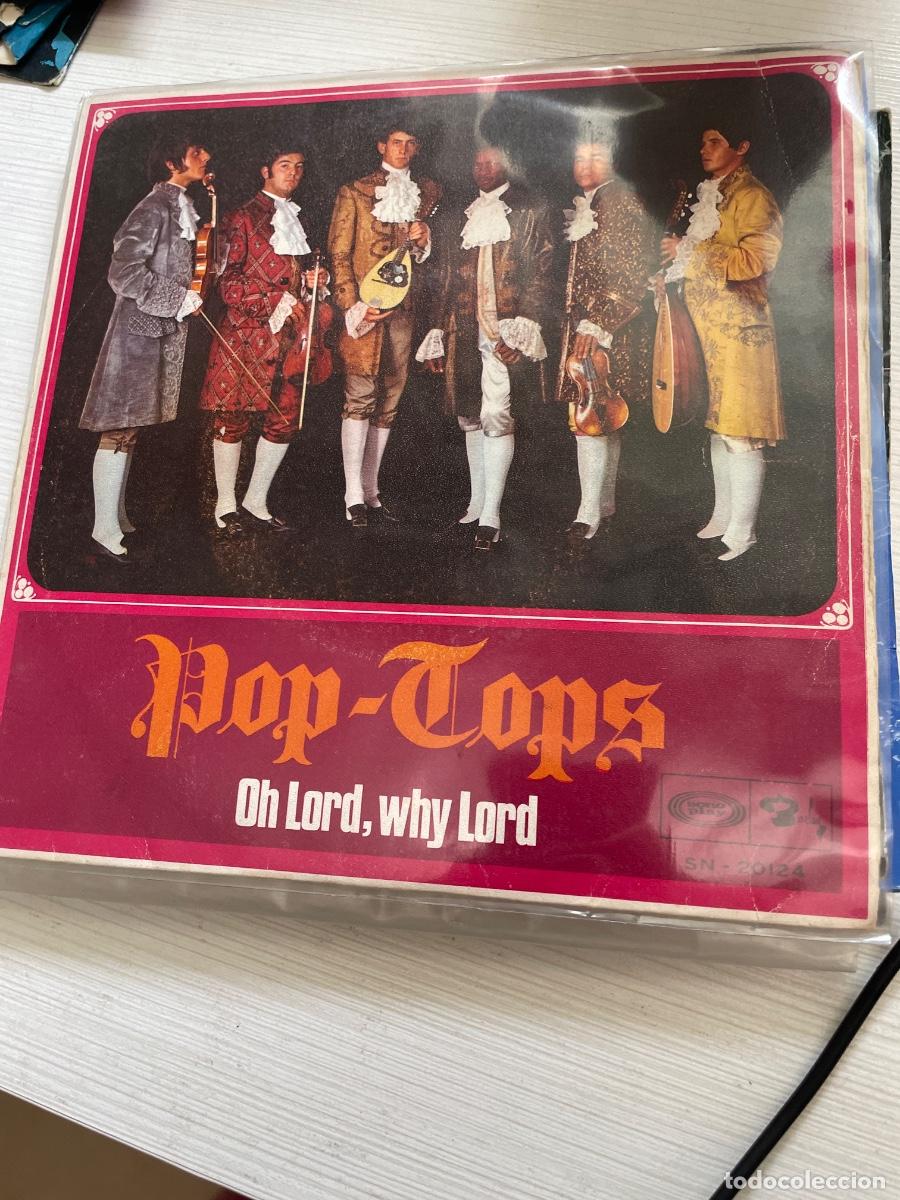 Discos de vinilo: Pop tops oh lord why lord single