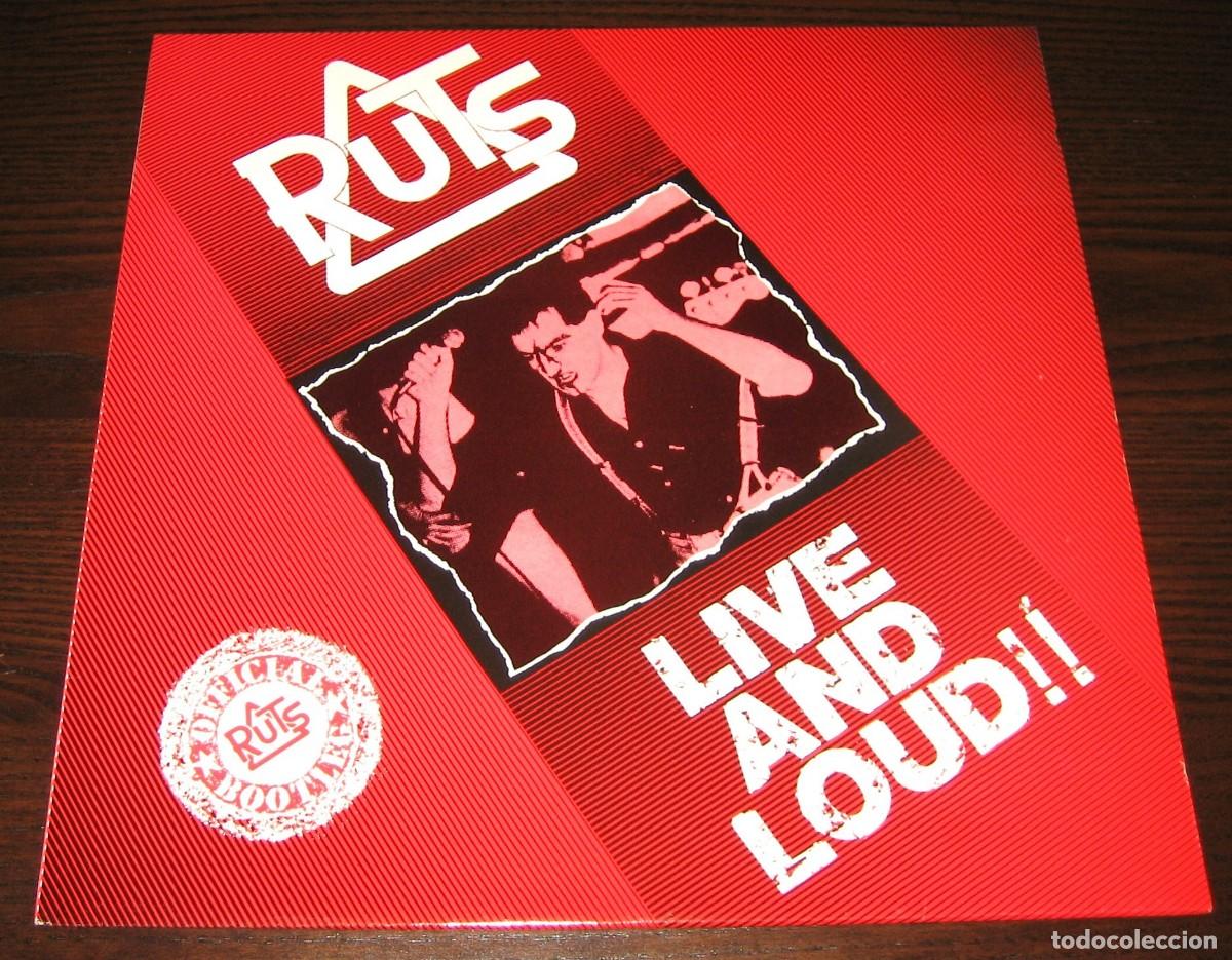 Discos de vinilo: RUTS - Live And Loud - LP (Link 1987) UK - Como nuevo