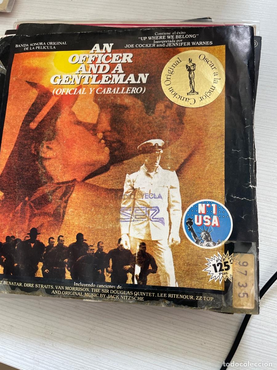 Discos de vinilo: An officer and a centleman single