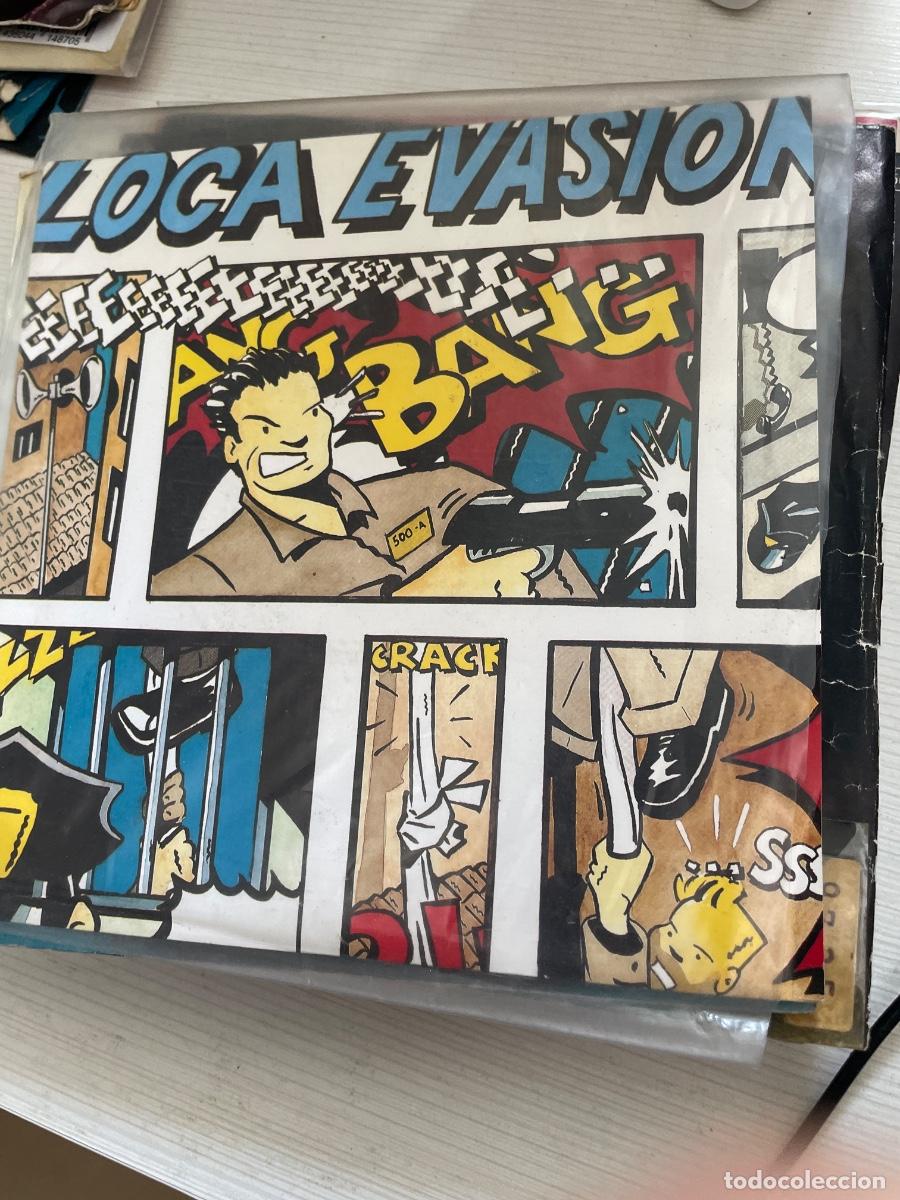 Discos de vinilo: Loca evasi&oacute;n bang single
