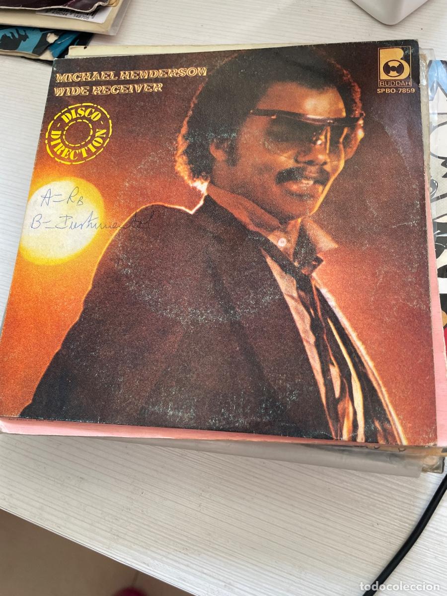Discos de vinilo: Michael henderson wide receiver single