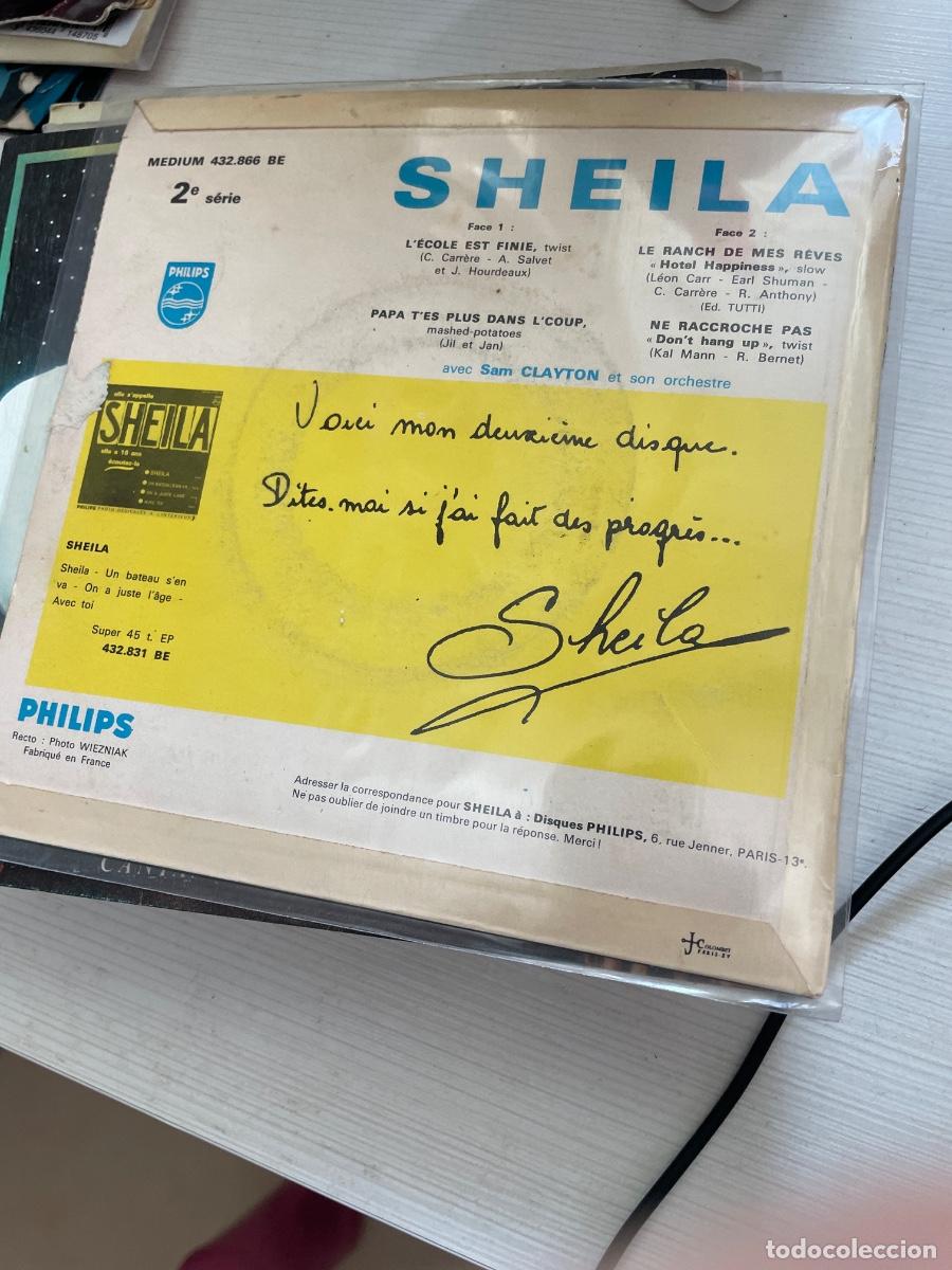 Discos de vinilo: Sheila lecole est finie single - Foto 2