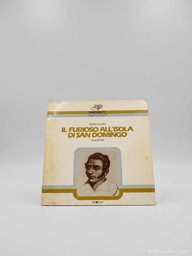 Discos de vinilo: Gaetano Donizetti - Il furioso all'isola di San Domingo (En directo, Siena 1958) Caja LP - Premiere