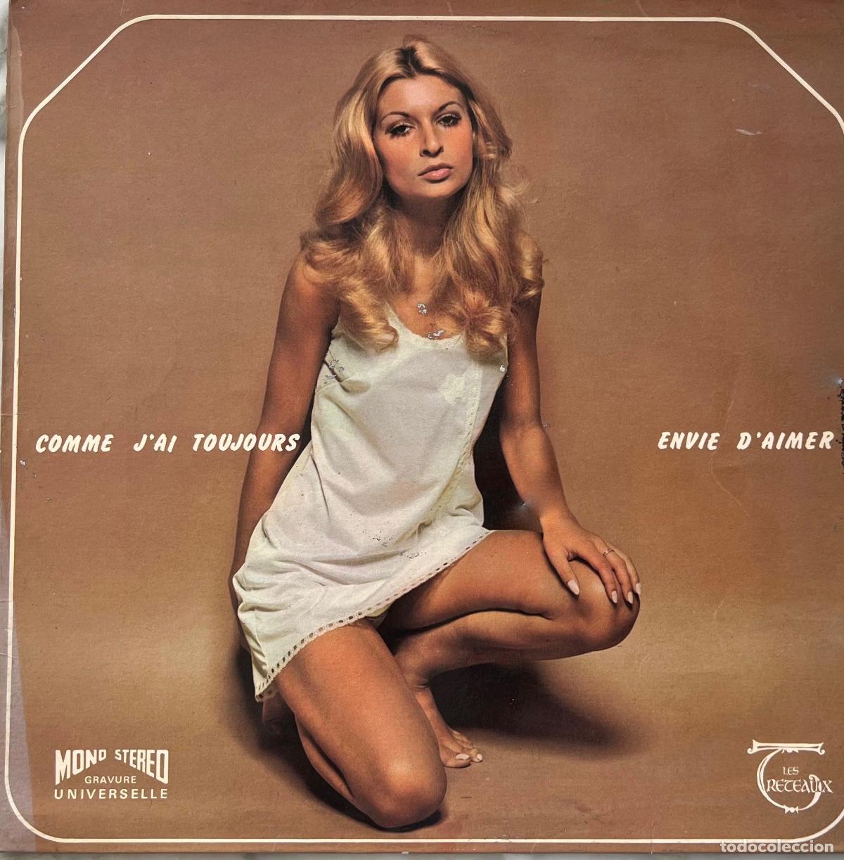 Discos de vinilo: THE CRAWFORDS. MARIO CAVALLERO Y ORQUESTA. COMME J&acute;AI TOUJOURS... SOLO PORTADA LP FRANCIA