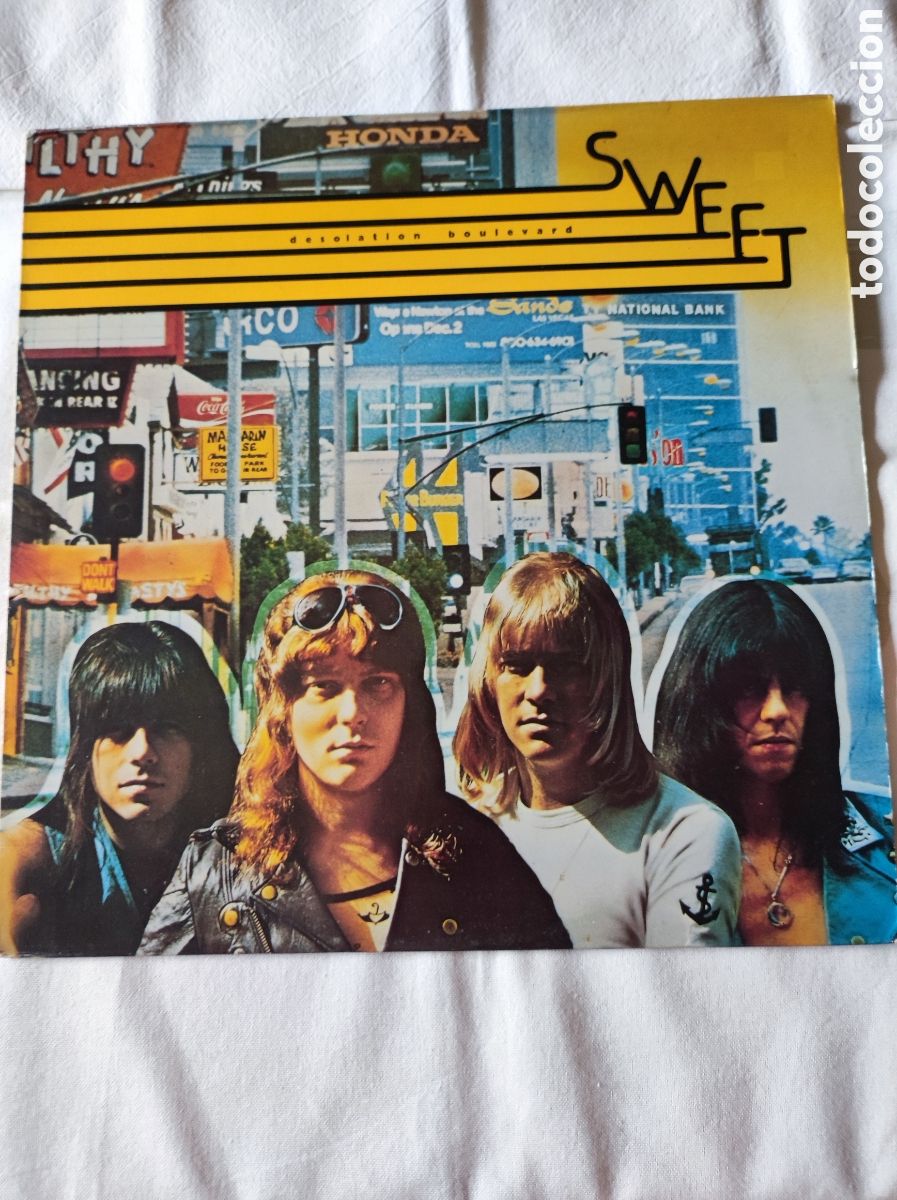 Discos de vinilo: THE SWEET - DESOLATION BOULEVARD