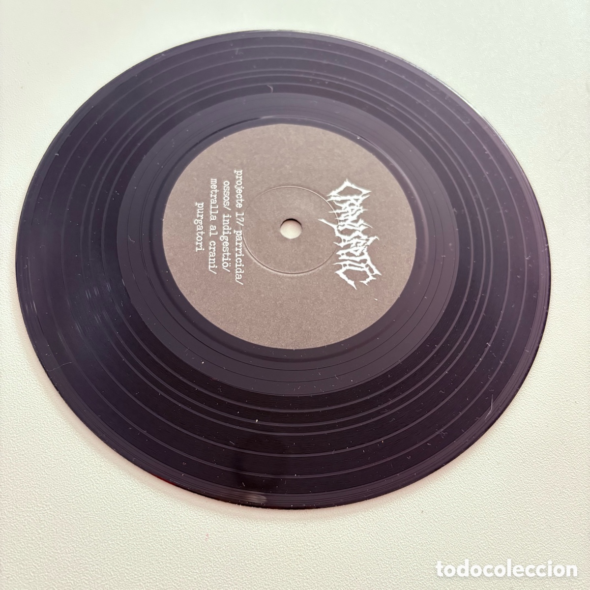 Discos de vinilo: single 7 ep Kamorr&auml;h / Crani S&egrave;ptic del 2011 - Foto 4