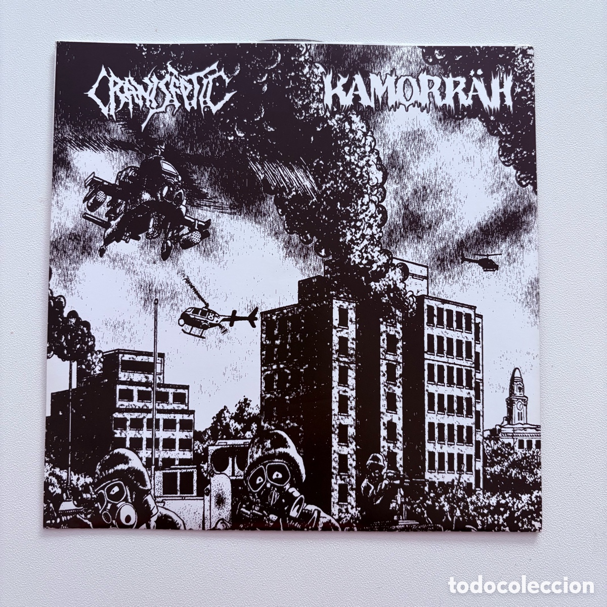 Discos de vinilo: single 7'' ep Kamorr&auml;h / Crani S&egrave;ptic del 2011