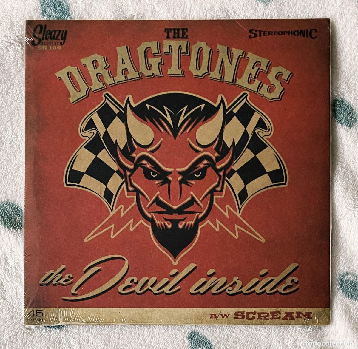 Discos de vinil: THE DRAGTONES - THE DEVIL INSIDE 7'' SINGLE PRECINTADO - ROCK & ROLL GARAGE ROCK