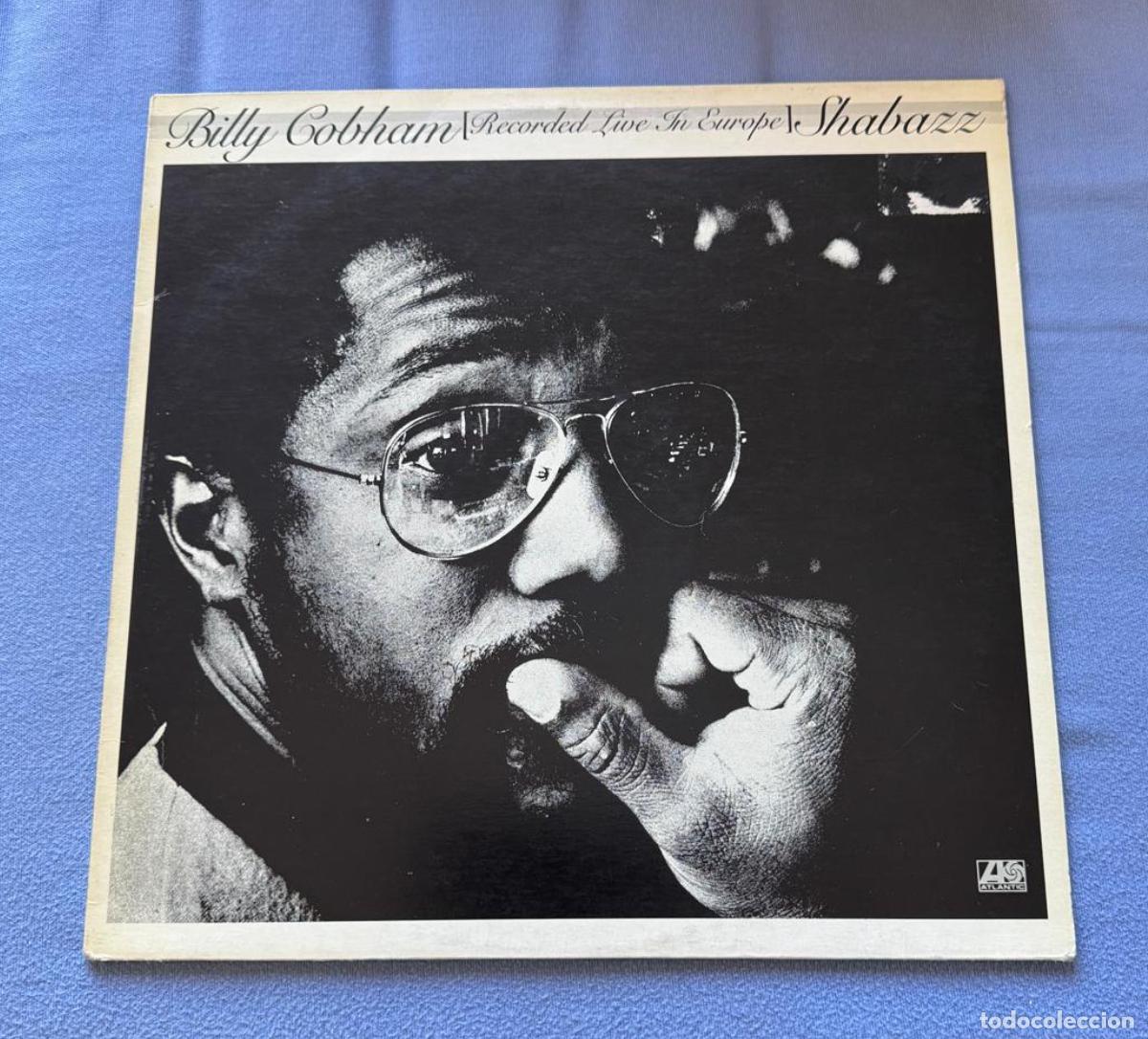 Disques de vinyle: billy cobham 33t shabazz montreux 1974 (1975 atlantic 18139).