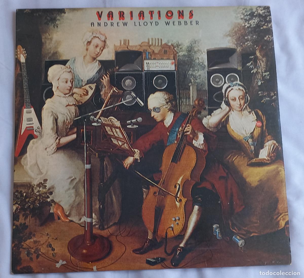 Discos de vinilo: Andrew Lloyd Webber &ndash; Variations Vinilo LP 1978. UK MCF 2824