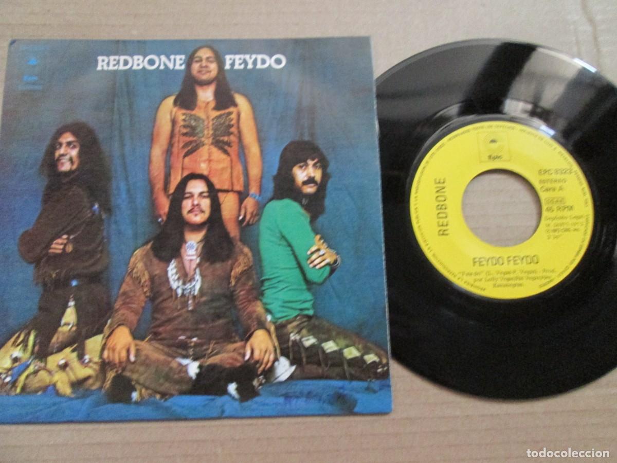 Discos de vinilo: REDBONE - Feydo Feydo / Brujo, ya estamos aqu&iacute;. Single, ed espa&ntilde;ola 7&rdquo; 1972. Magn&iacute;fico estado VG+/NM