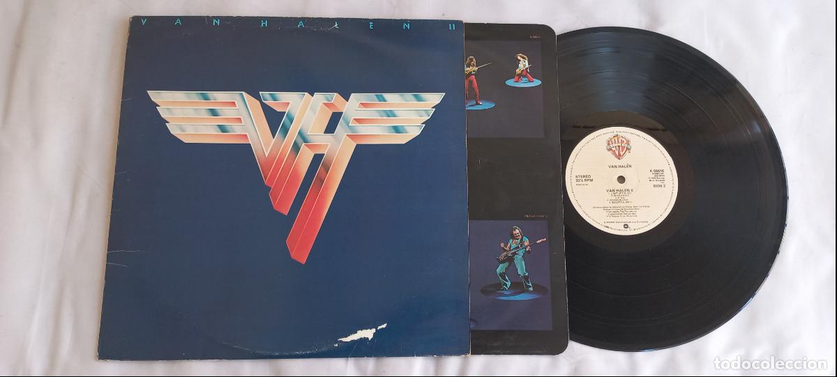 Discos de vinilo: Van Halen &ndash; Van Halen II. 1979. UK. K56616, Warner Bros. Records. Vinilo. LP.