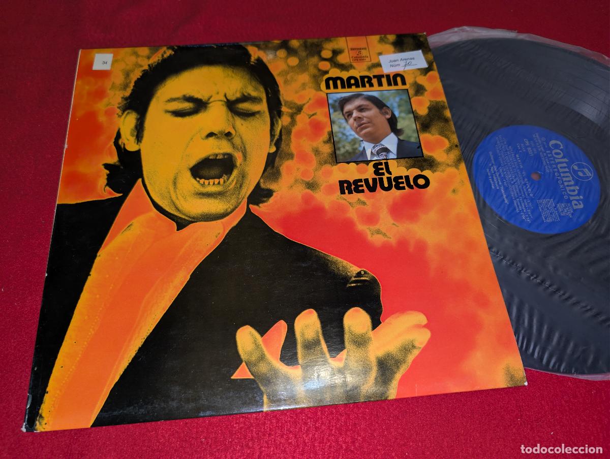 Discos de vinilo: MARTIN EL REVUELO & Juan Carmona Habichuela+Pepe Habichuela LP 1974 Columbia