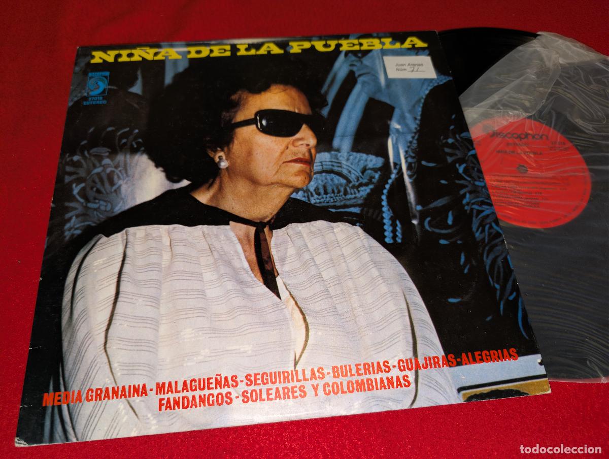 Discos de vinilo: NI&Ntilde;A DE LA PUEBLA & Rafael Ca&ntilde;izares LP 1981 Discophon