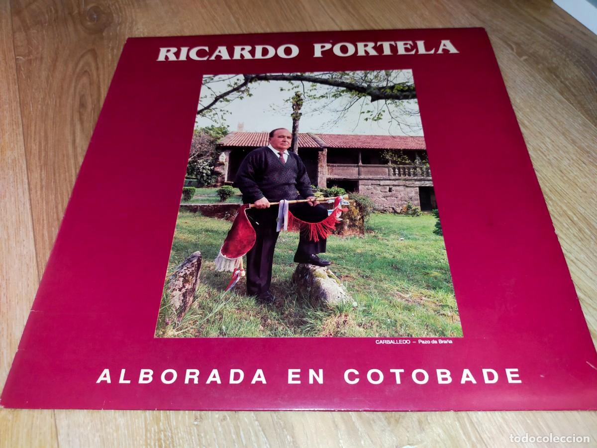 Discos de vinilo: RICARDO PORTELA-ALBORADA EN COTOBADE-ORIGINAL 1990-VINILO EN EXCELENTE ESTADO-RARO