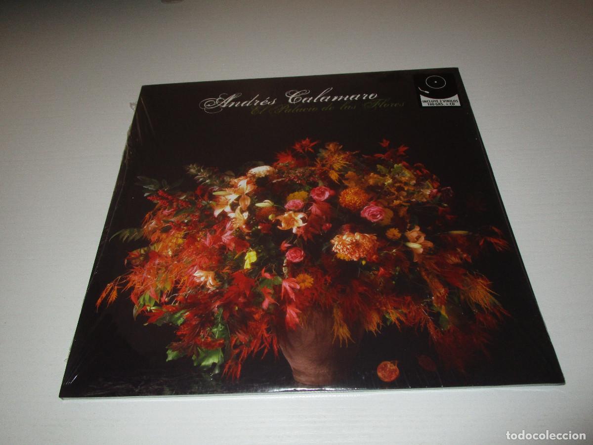 Discos de vinilo: ANDRES CALAMARO ( EL PALACIO DE LAS FLORES ) - VINILO - NUEVO - 0190296542763 - MI BANDERA