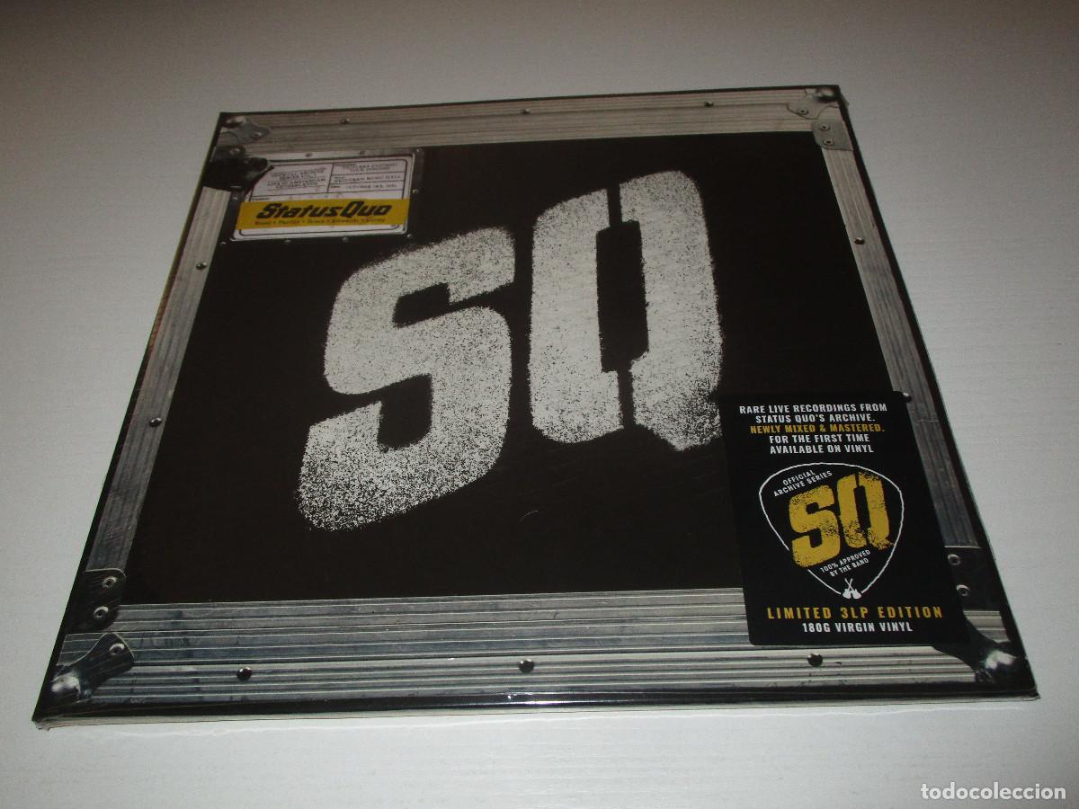 Discos de vinilo: STATUS QUO ( OFFICIAL ARCHIVE SERIES VOL. 1 / LIVE IN AMSTERDAM... ) - NUEVO - LIMITED A 3000 UDS.