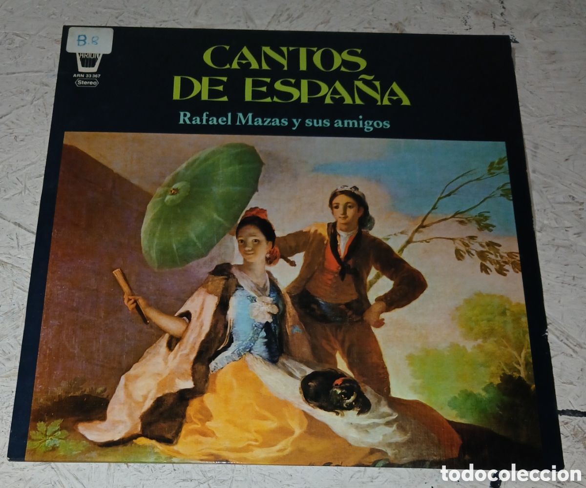 Discos de vinilo: Vinilo LP: Rafael Mazas y sus amigos - Cantos de Espa&ntilde;a (Ram&oacute;n D&iacute;az Ruiz, Alberto Beci Oru&ntilde;a, ...