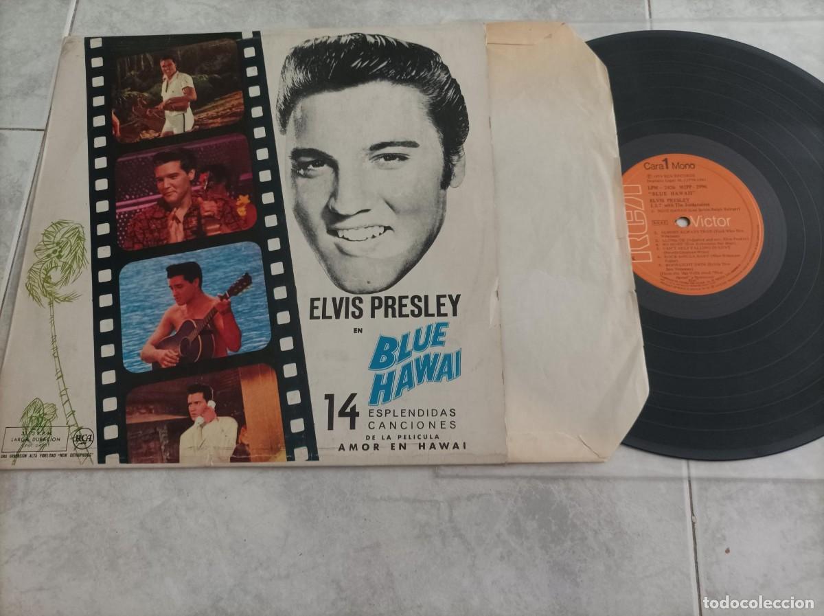 Discos de vinilo: Elvis Presley lp Blue Hawaii