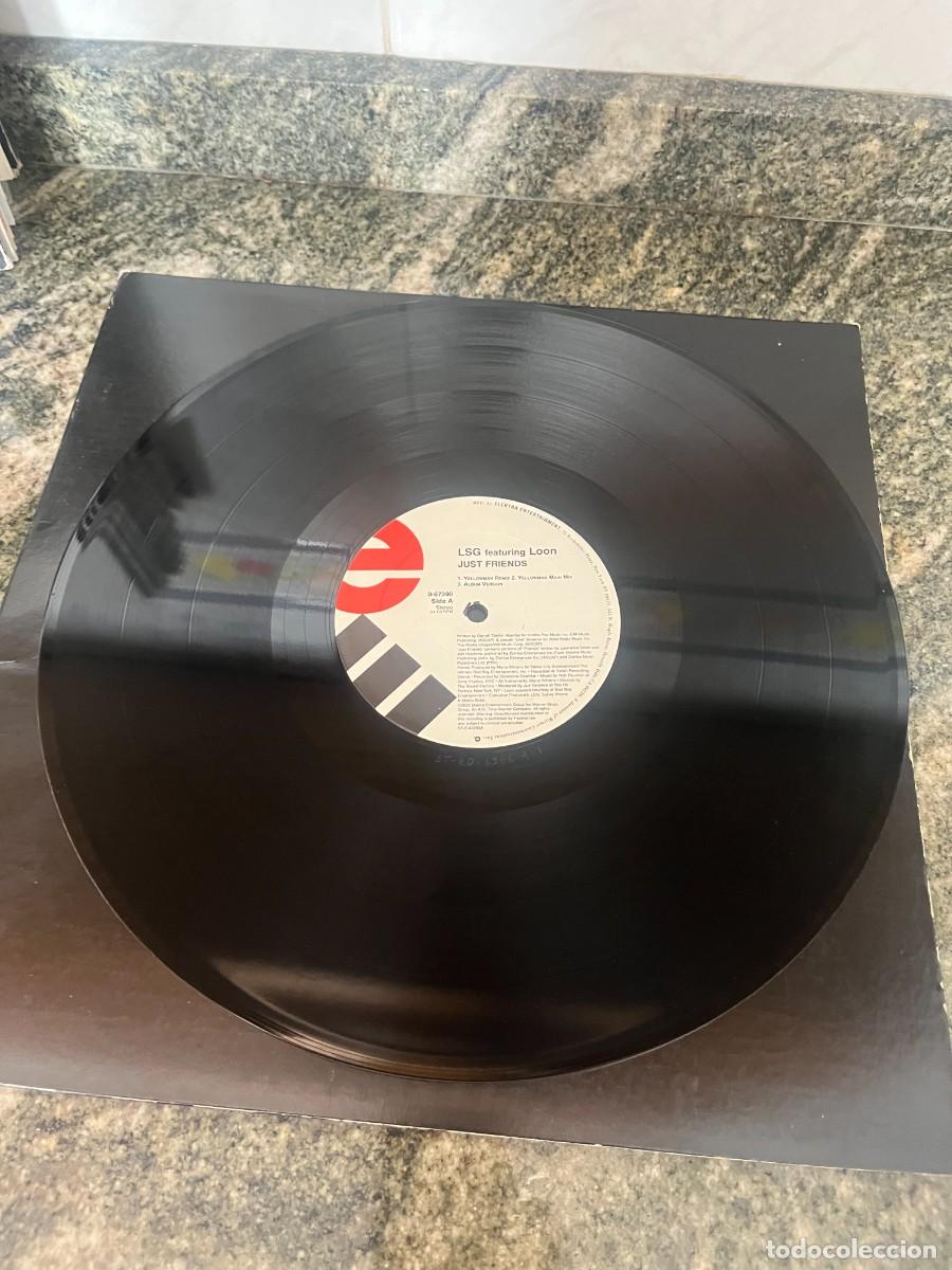 Discos de vinilo: LSG Featuring Loon Just Friends - Foto 2