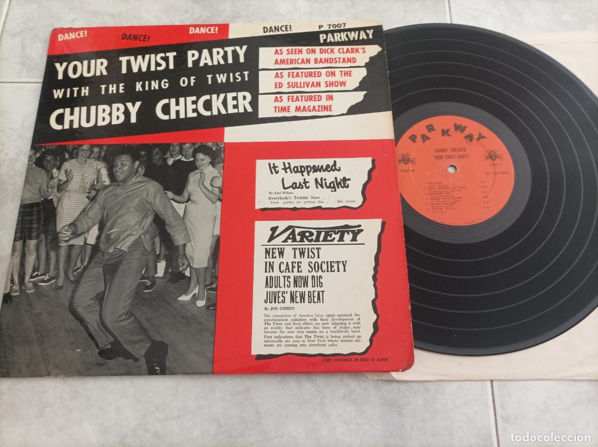 Discos de vinilo: Chubby Checker lp original rock and roll
