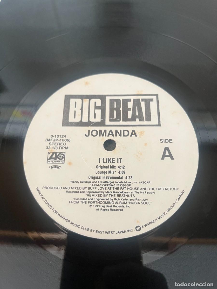 Discos de vinilo: Jomanda &lrm;&ndash; I Like It . - Foto 3